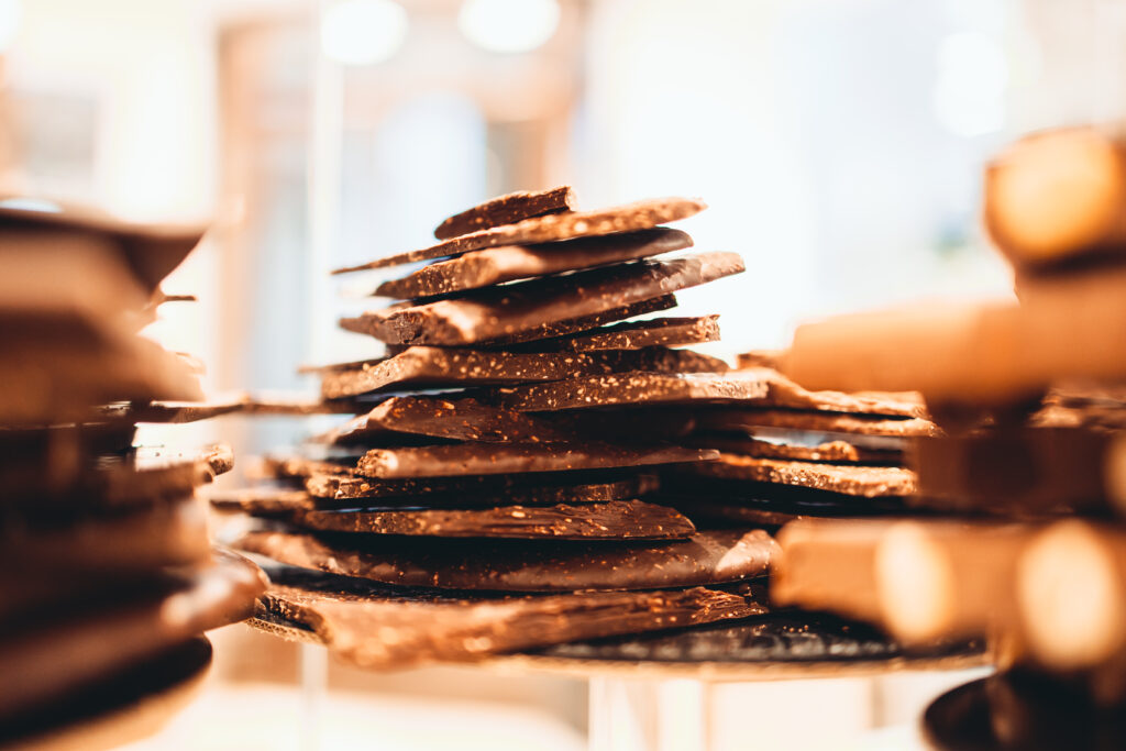 Chocolate shop in Venice