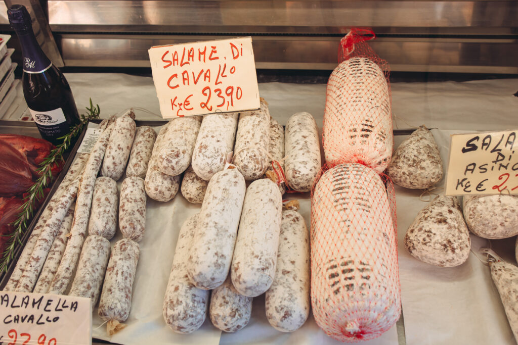The Rialto market in Venice